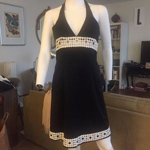 NWOT Authentic Trina Turk Halter Dress Org $298